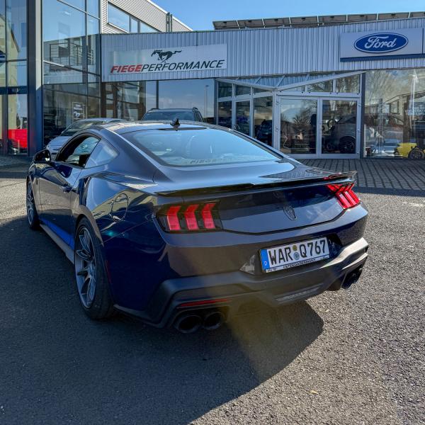 Heckspoiler Ducktail-Style Gloss Schwarz S650 Mustang 2024+